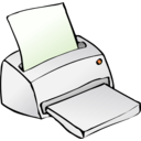 download Inkjet Printer clipart image with 270 hue color
