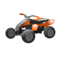download Atv Icon clipart image with 180 hue color