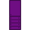 download Chest Of Drawers clipart image with 270 hue color