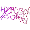 download Unsprayed Graffiti Hydrogen Powered clipart image with 225 hue color