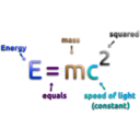 download Mass Energy Equivalence Formula 2 clipart image with 180 hue color