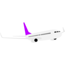 download Airplane clipart image with 45 hue color