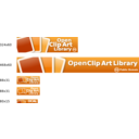 download Openclipart Banners And Buttons clipart image with 0 hue color