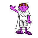 download Roman Emperor 2 clipart image with 270 hue color