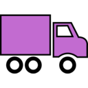 download Truck clipart image with 90 hue color