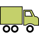download Truck clipart image with 225 hue color