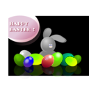 download Happy Easter clipart image with 45 hue color