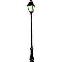 download Street Lantern Old clipart image with 45 hue color