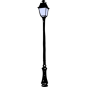 download Street Lantern Old clipart image with 180 hue color