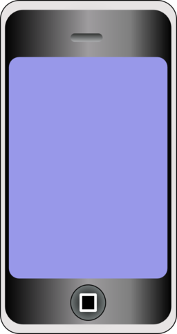 Mobile Phone With Big Screen Clipart I2clipart Royalty Free Public Domain Clipart
