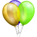 download Balloons Aj clipart image with 45 hue color