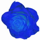 download Flower 13 clipart image with 180 hue color
