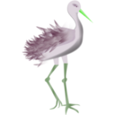 download Bird With Legs clipart image with 90 hue color
