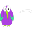 download Big Nose Bird clipart image with 90 hue color