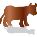 download Cow Icon clipart image with 0 hue color