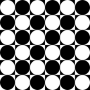 download Circles Inside Chessboard clipart image with 45 hue color