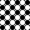 Circles Inside Chessboard