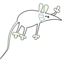 download Mouse clipart image with 90 hue color