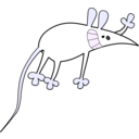 download Mouse clipart image with 225 hue color