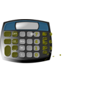 download Calculator clipart image with 180 hue color