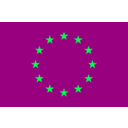 download Euflag clipart image with 90 hue color