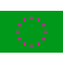 download Euflag clipart image with 270 hue color