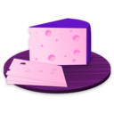 download Cheese clipart image with 270 hue color