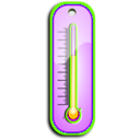 download Thermometer clipart image with 45 hue color