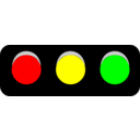 download Stop Light clipart image with 0 hue color