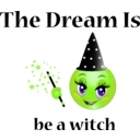 download Be Witch Dream Smiley Emoticon clipart image with 45 hue color