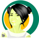 download Inkscape Girl clipart image with 45 hue color