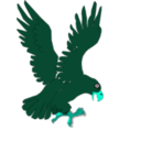 download Aguila clipart image with 135 hue color