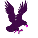 download Aguila clipart image with 270 hue color