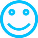 download Smiley Face clipart image with 315 hue color