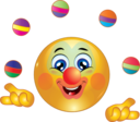 Clown Smiley Emoticon