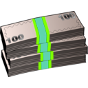 download Money clipart image with 90 hue color