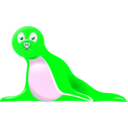 download Seal clipart image with 270 hue color