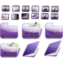 download Bkue Folder Icons clipart image with 45 hue color