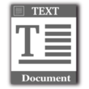 download Text File Icon clipart image with 180 hue color