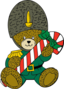 Christmas Guard Bear