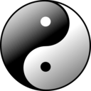 download Yin Yang clipart image with 45 hue color