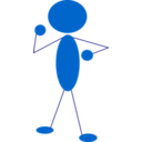 download Blueman 208 clipart image with 0 hue color