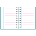download Agenda clipart image with 180 hue color