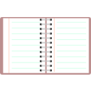 download Agenda clipart image with 0 hue color