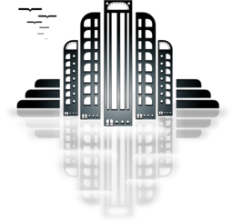 City Art Deco Clipart I2clipart Royalty Free Public Domain Clipart
