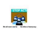 download No Acta clipart image with 180 hue color