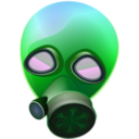 download Pink Gas Mask clipart image with 180 hue color