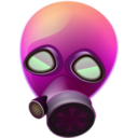 download Pink Gas Mask clipart image with 0 hue color