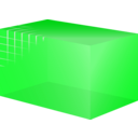 download Cube With Reveal clipart image with 270 hue color