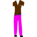 download Man Clothes clipart image with 270 hue color